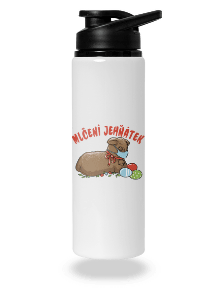 Mlčení jehňátek lahev na vodu White