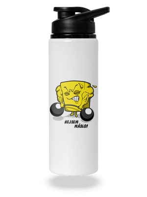 Nejsem máslo lahev na vodu White