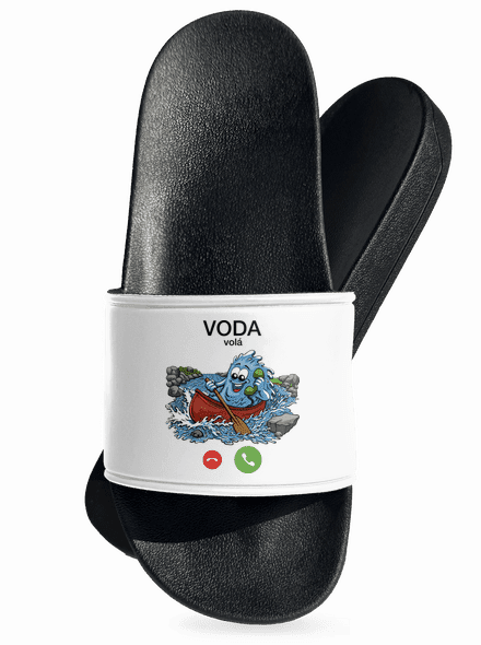 Voda volá pantofle White