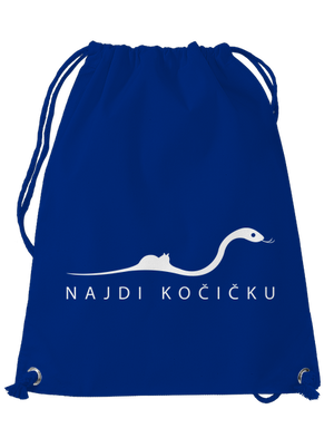 Najdi kočičku vak Royal Blue Mal