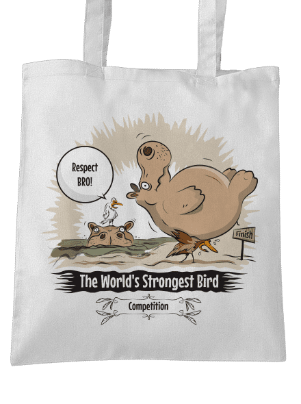 Strongest bird taška White