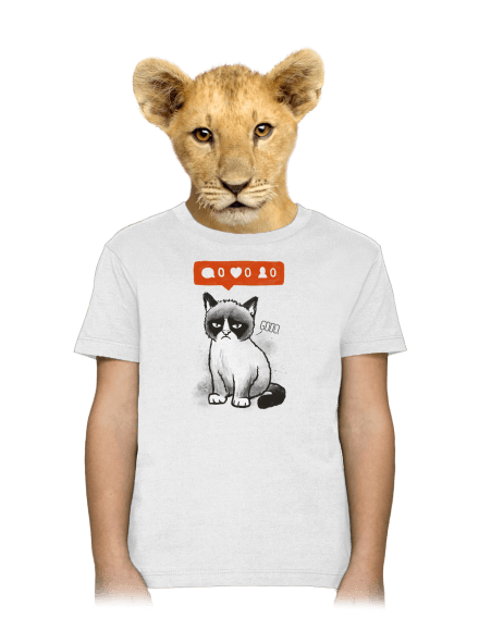 Grumpy dětské tričko White