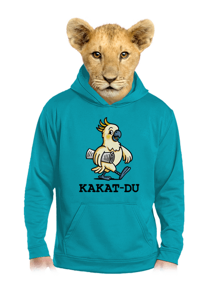 Kakat-du dětská mikina klokanka Hawaiian Blue