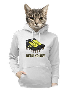 Beru kolíky dámská mikina klokanka White