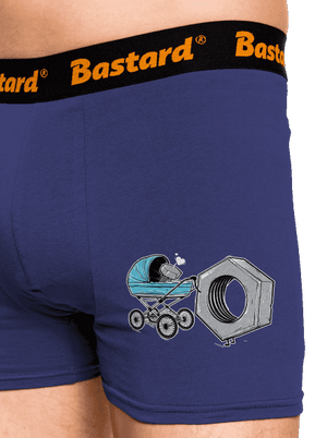 Správná matka boxerky Blue Navy