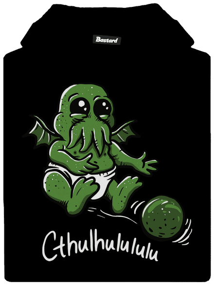Cthulhululu dětská mikina klokanka Black