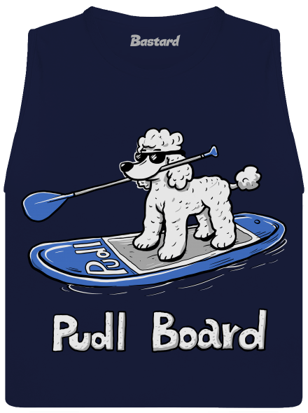Pudl board dámské tílko volné Navy
