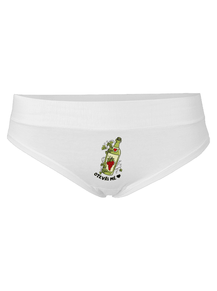 Otevři mé srdce dámské kalhotky White