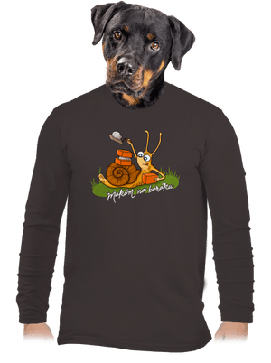 Makám na baráku pánské dlouhý rukáv Bear Brown