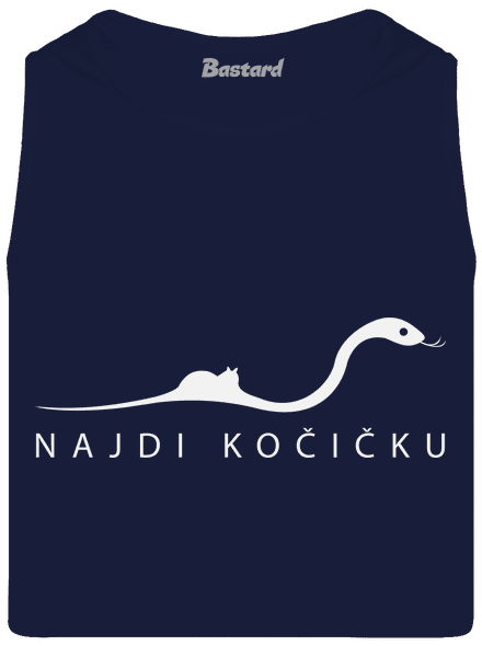 Najdi kočičku pánské tílko French Navy