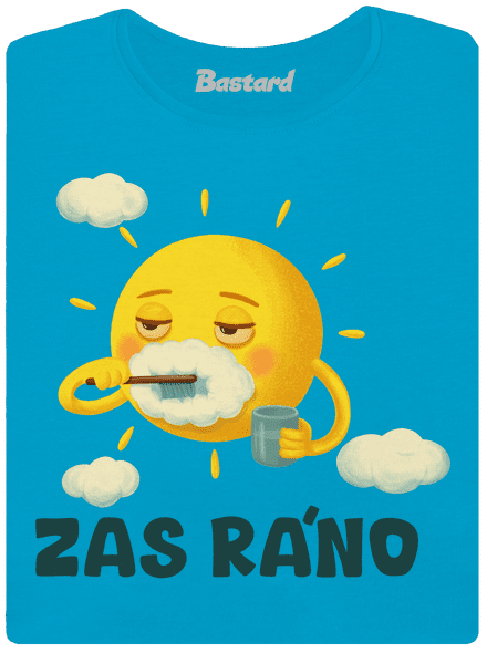 Zas ráno dámské tričko Blue Atol