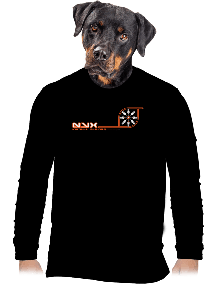 NYX Virtual Sailors pánské dlouhý rukáv Black