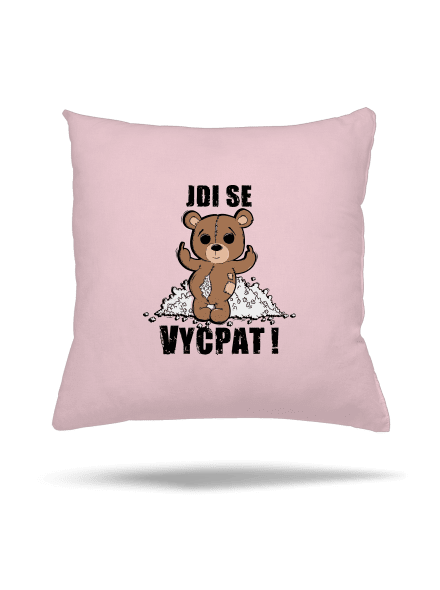 Jdi se vycpat polštář Light Pink