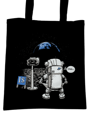 Kosmonaut taška Black