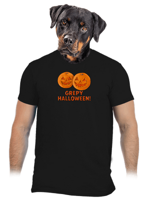 Grepy Halloween pánské tričko Black