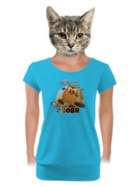 dámské tričko s lemem