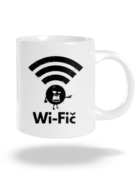 Wifič velký hrnek White