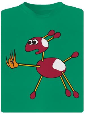 Kaštany dětské sportovní tričko Kelly Green Mal