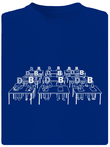 Cimrman: Debil, blbeček pánské sportovní tričko Royal Blue Mal