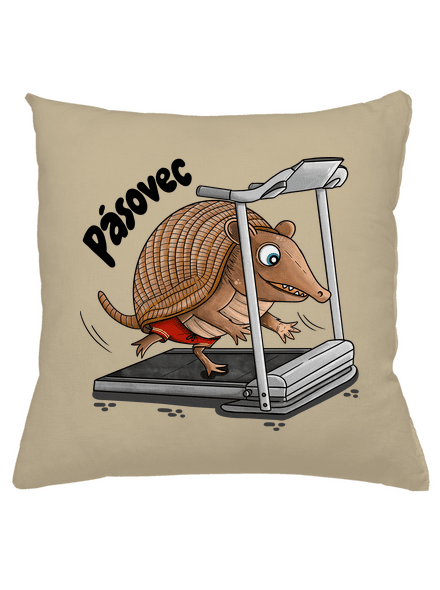 Pásovec polštář Beige