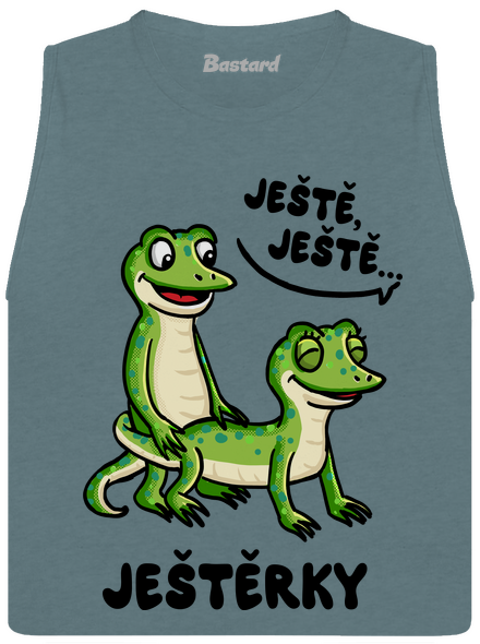 Ještě, ještě dámské tílko volné Heather Deep Teal