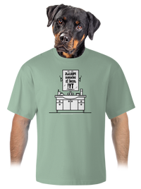 unisex tričko oversized