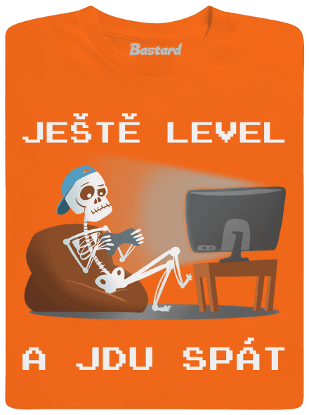 Ještě level pánské tričko Orange