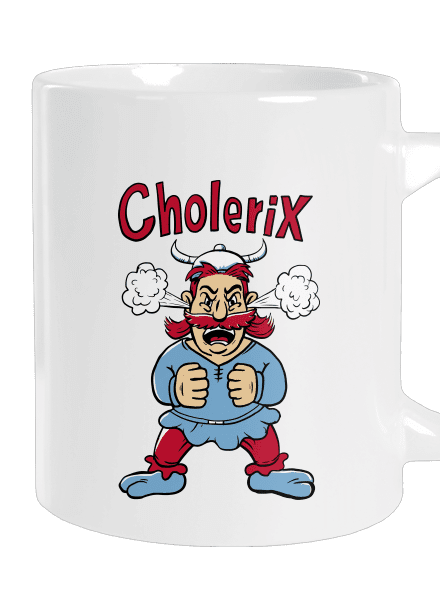 Cholerix velký hrnek White