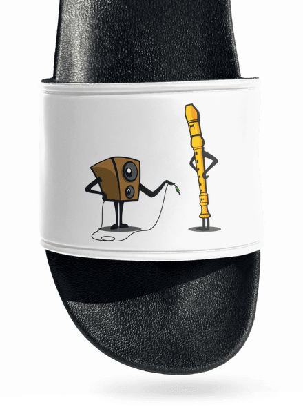 Plug-in jack pantofle White