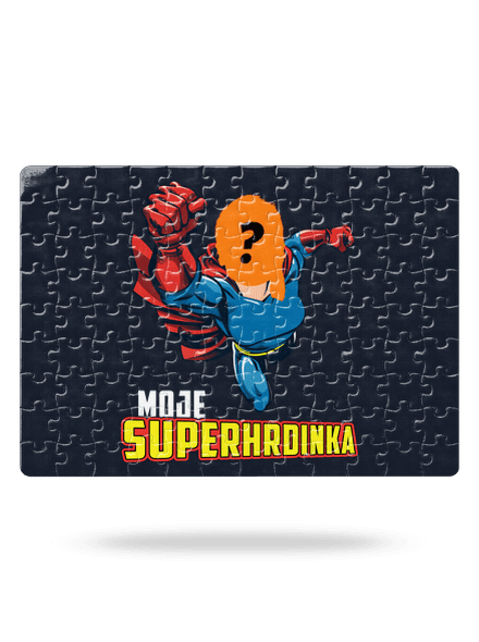 Moje superhrdinka puzzle White
