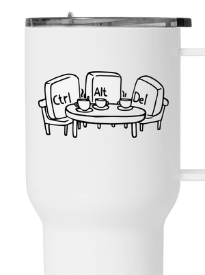 Nerozluční kamarádi termohrnek White