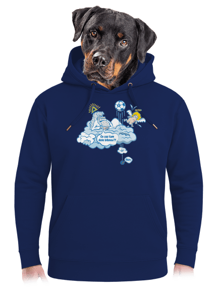 Out unisex mikina premium Navy