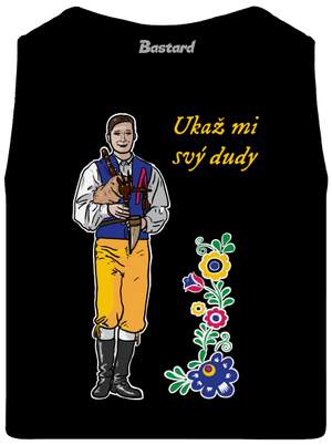 Dudák pánské tílko Black