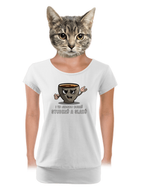 dámské tričko s lemem