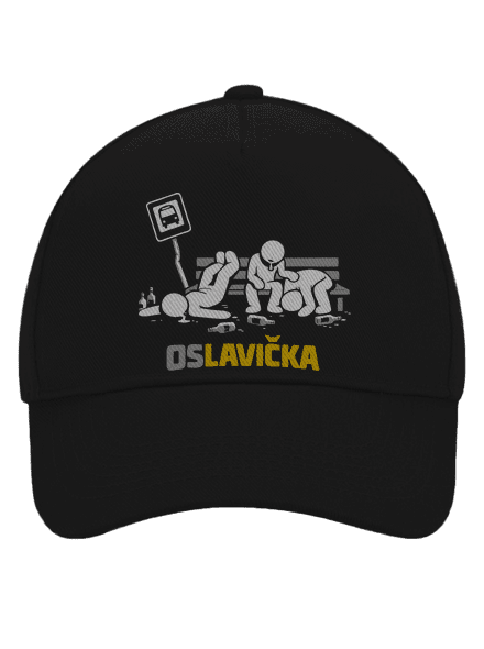 Oslavička kšiltovka baseballka Black