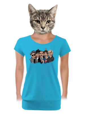 dámské tričko s lemem