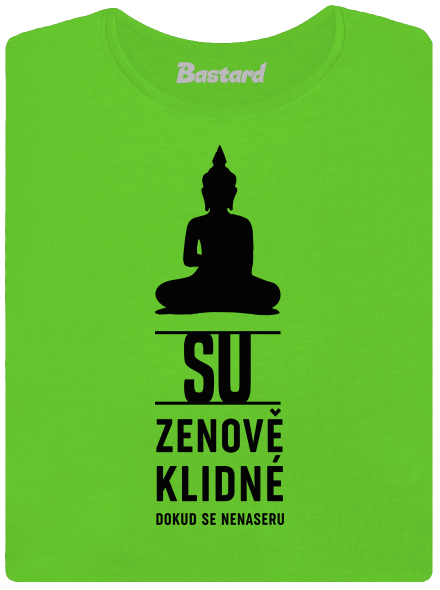Su zenově klidné dámské tričko Apple Green
