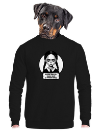 unisex mikina bez kapuce