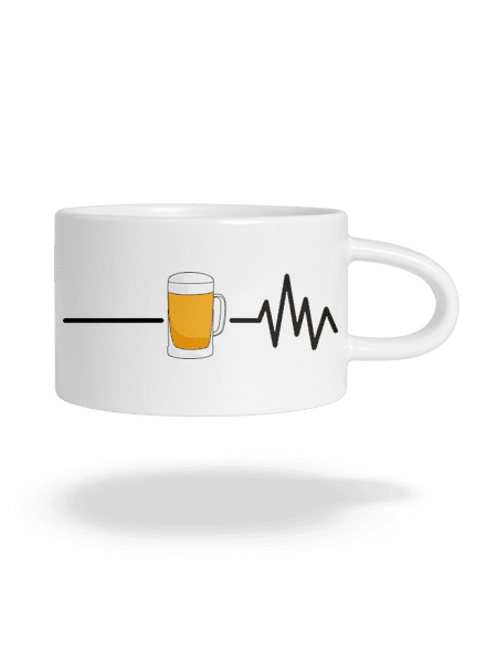 Beer help hrnek makronka White