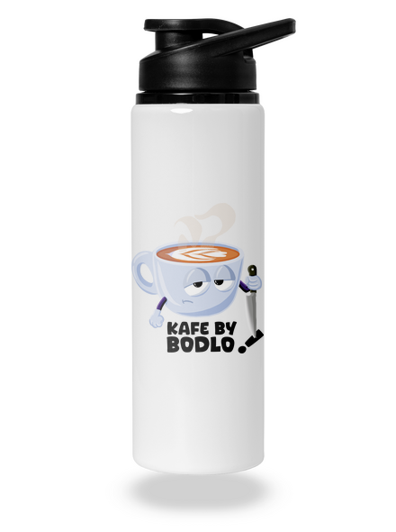 Kafe by bodlo lahev na vodu White
