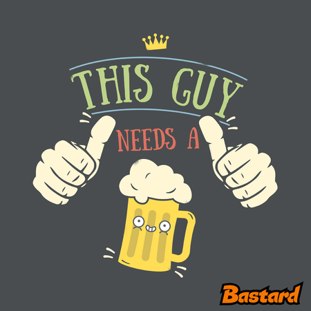 Tenhle týpek potřebuje pivo