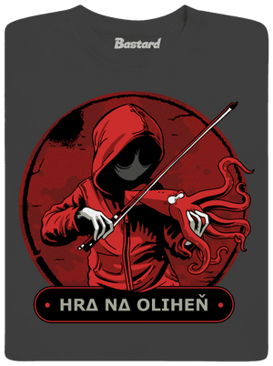 Hra na oliheň pánské dlouhý rukáv Dark Grey