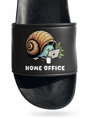 Šnekův home office pantofle Black