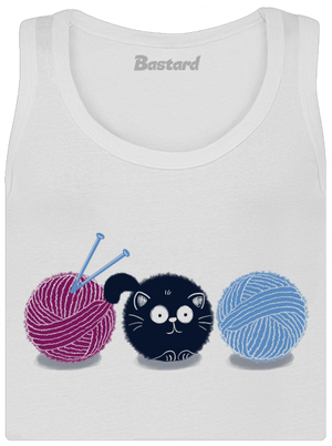 Klubíčko dámské tílko klasické White