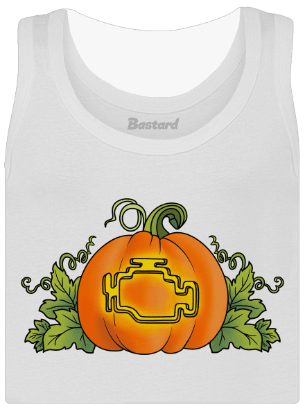 Strašidelný Halloween dámské tílko klasické White