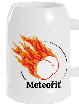 Meteořiť půllitr White