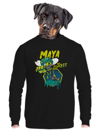 unisex mikina bez kapuce