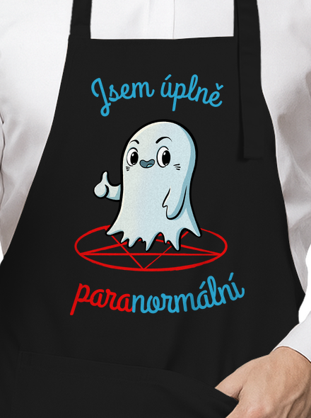 Jsem paranormální zástěra Black