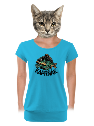 dámské tričko s lemem