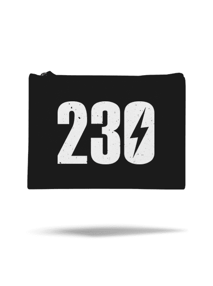 230 V taštička Black